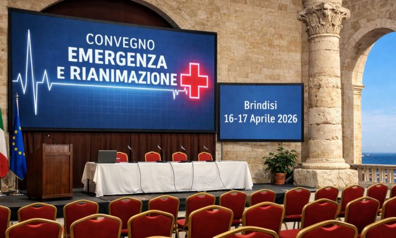 Convegno Emergenza e Rianimazione a Brindisi in Sala della Colonna Romana