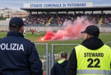 DASPO di 2 anni allo stadio di Putignano durante una partita di calcio