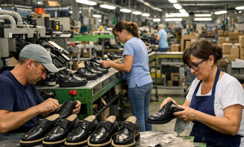 Industria calzaturiera in Puglia: stabilimento e produzione di calzature