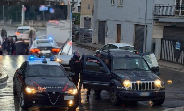 Inseguimento dei carabinieri a Martina Franca con fermo di due sospettati