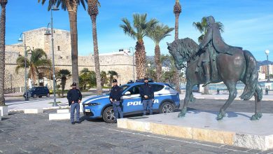 Polizia di Stato salva donna a Manfredonia durante incendio a Siponto
