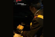 Sequestro di droga a Taranto, 5 chili di hashish recuperati dai Carabinieri a Massafra