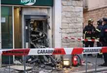 Sportello bancomat fatto esplodere a Peschici nel Gargano- immagine generata con il supporto di intelligenza artificiale a scopo illustrativo.mmagine illustrativa