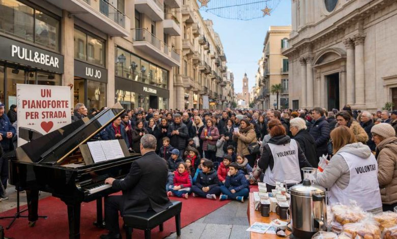 Un Pianoforte per Strada a Bari: 12 ore di musica e solidarietà