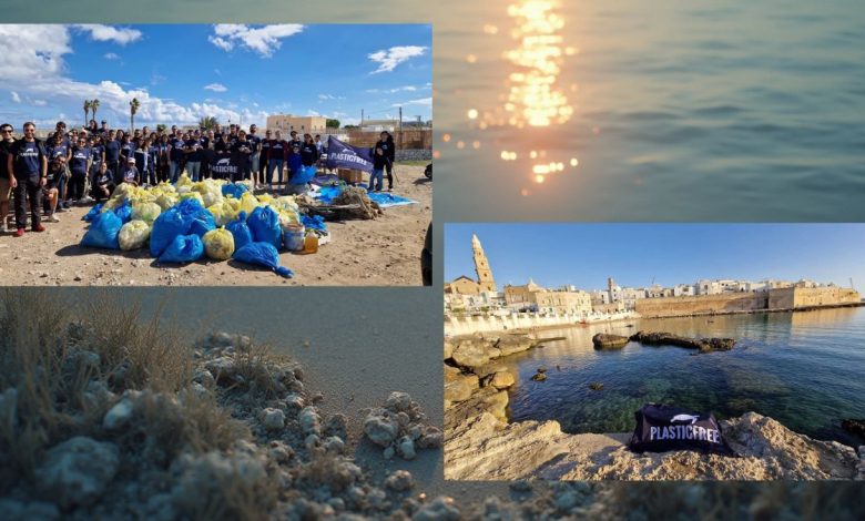 abbandono rifiuti a Monopoli nella zona di Cala Corvino