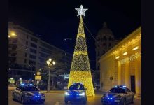 controlli straordinari a Foggia durante un posto di controllo della Polizia
