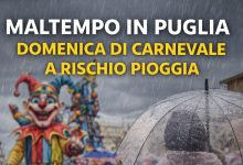 Carnevale sotto la pioggia in Puglia