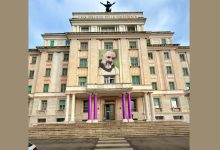 Colonne del pronao dell’IRCCS Casa Sollievo della Sofferenza illuminate di viola per l’epilessia