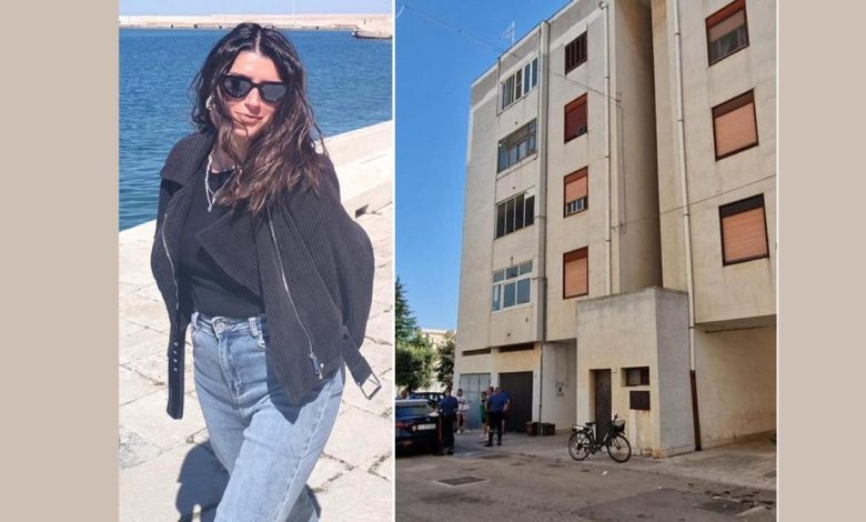 Palazzina di Fasano dove Clelia Ditano è precipitata nel vano ascensore