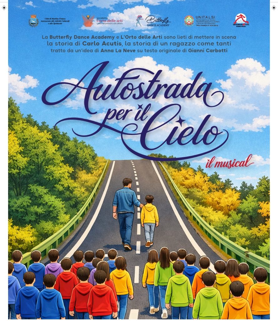 Autostrada per il Cielo Carlo Acutis Teatro Nuovo Martina Franca