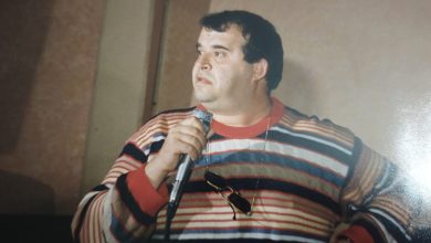 Lucio Montanaro durante un evento