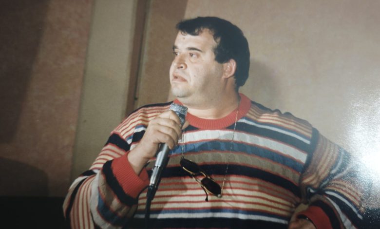 Lucio Montanaro durante un evento